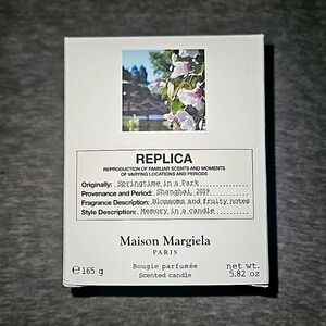 Maison Margiela Springtime in a Park Candle NIB